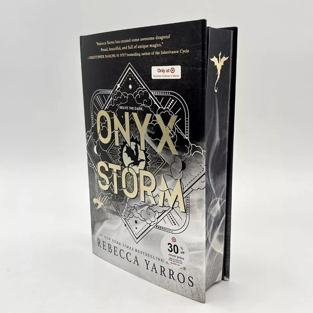 ONYX STORM TARGET Exclusive Collectors Edition by Rebecca Yarros