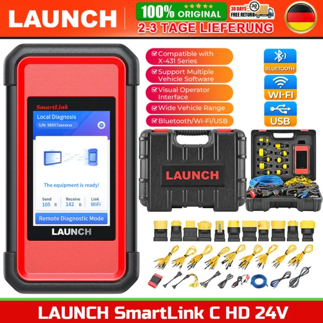 Launch X431 SmartLink HD HD3 Diagnosegerät Key Programmer für Heavy Duty PKW LKW