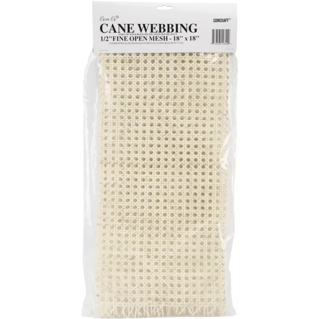 Stock Gurtband .5 " Fein Offen Netz 18 " X -natürlich