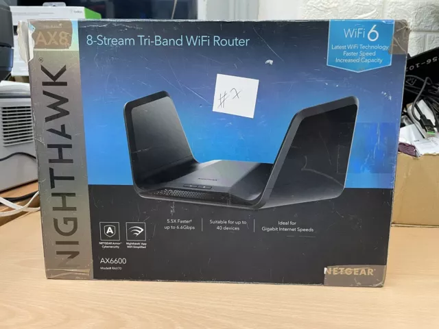 NETGEAR NIGHTHAWK RAX70 Tri-Band Wi-Fi 6 Router #7