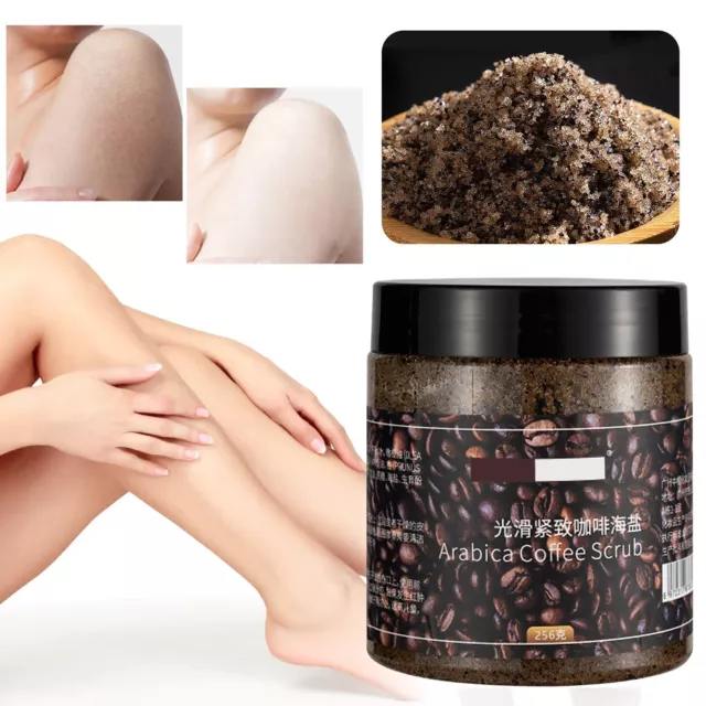 Body Scrub Coffee Bath Joint Black Scrub Coffee Scrub 256g Amber Oil