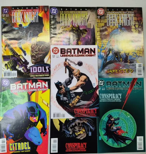 Batman: Legends of the Dark Knight #82-88 DC 1996 VF/NM