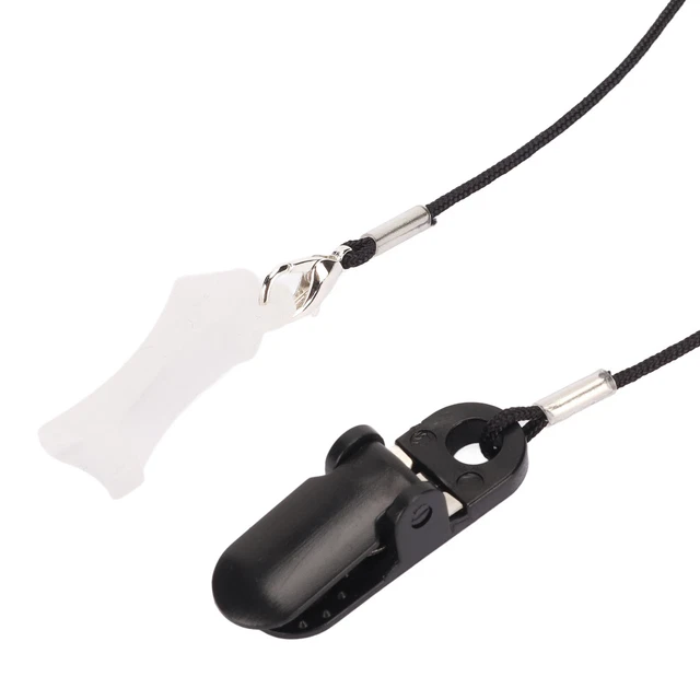 (Monaural) Audífono Clip Audífono Plástico Clip Negro Elegante Para Niños