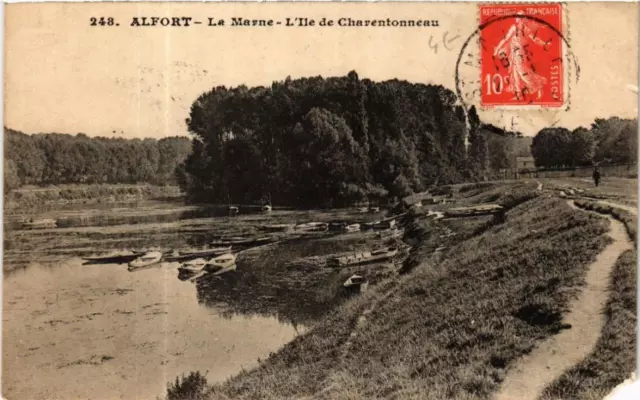 CPA ALFORT La Marne L'Ile de Charentonneau (600087)