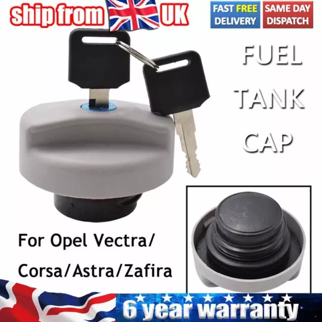 Fuel Petrol Gasoline Gas Tank Filler Cap For Vauxhall Opel Astra Zafira Vectra