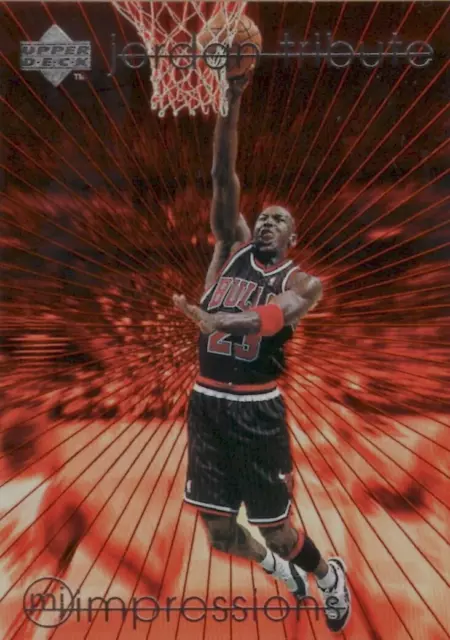 1997-98 Upper Deck Michael Jordan Tribute Mj Moment Impressions #Mj31 Nba Card