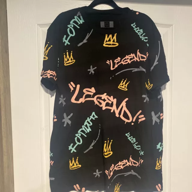 Hustle T Shirt Legend Men Size Cl