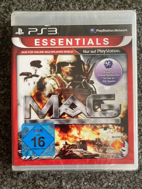 MAG Massive Action Game PS3 PlayStation 3 Sammlerstück NEU und OVP