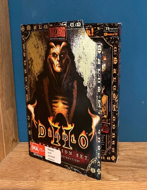Lot Pack Diablo 2 + expansion set lord destruction PC Big Box FR - Jeux vidéo