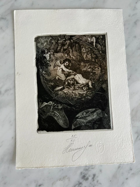 UDOVICHENKO -- EX LIBRIS -- "View of the World"