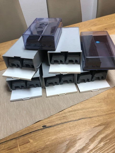 7 Magazinbox 11x36 + 2x30 Universalmagazine Diamagazin Diabox Stapelbox