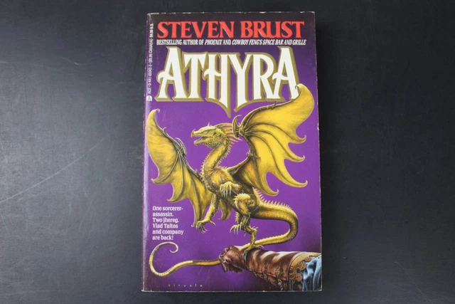 ATHYRA STEVEN BRUST 1993 First Edition Vlad Taltos Fantasy Ace