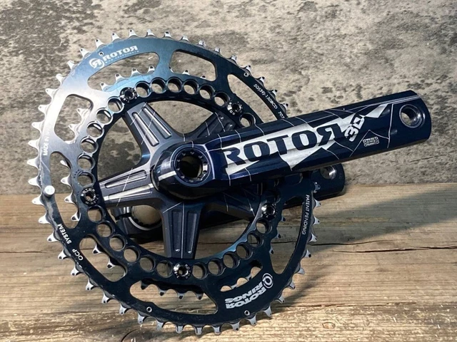 ROTOR 3D24 AERO 170mm QRINGS 50-39T Rotor 3D24 130 Crankset | Bikeinn