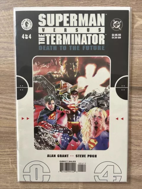 Dark Horse Comics Superman vs The Terminator Death To The Future #4 1999