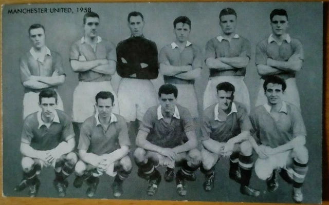 DC Thomson Famous Teams In Football History 1961, Manchester United 1958