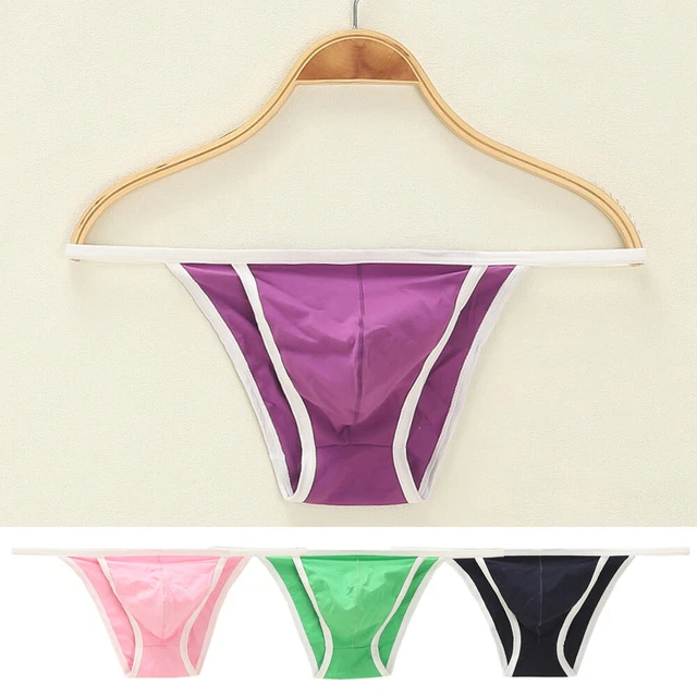Slip Homme En Nylon - Taille Basse, Respirant, Confortable Pour Le Sport Et Le Quotidien