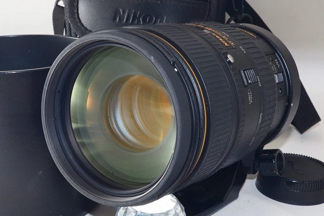 =Near Mint= Nikon AF VR NIKKOR 80-400mm f/4.5-5.6 D ED Telephoto Zoom Lens *769 2