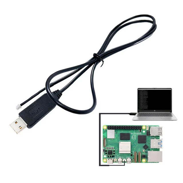 Raspberry Pi 5 USB to Serial UART TTL Cable Terminal New Q6 For PI5 W6W1 N4M4