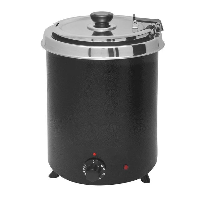 Suppenwärmer - 5 Liter - Schwarz | GGM Gastro