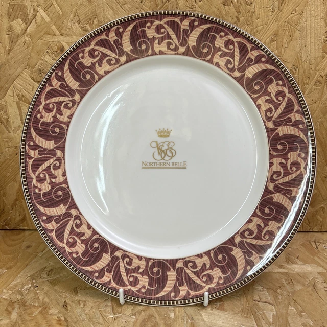 Northern Belle Train VSOE Orient Express Monogrammed Dinner Plate 26.5cm