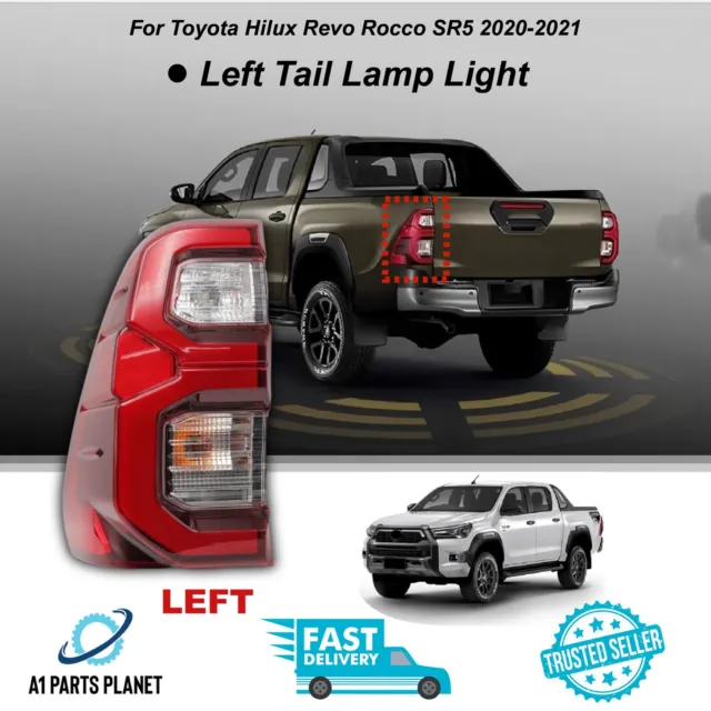 Left Tail Lamp Lights LEDs For Toyota Hilux Revo Rocco Pickup 2020-21