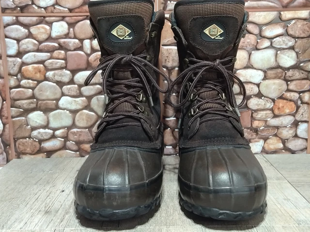 Red ball boots by lacrosse sale