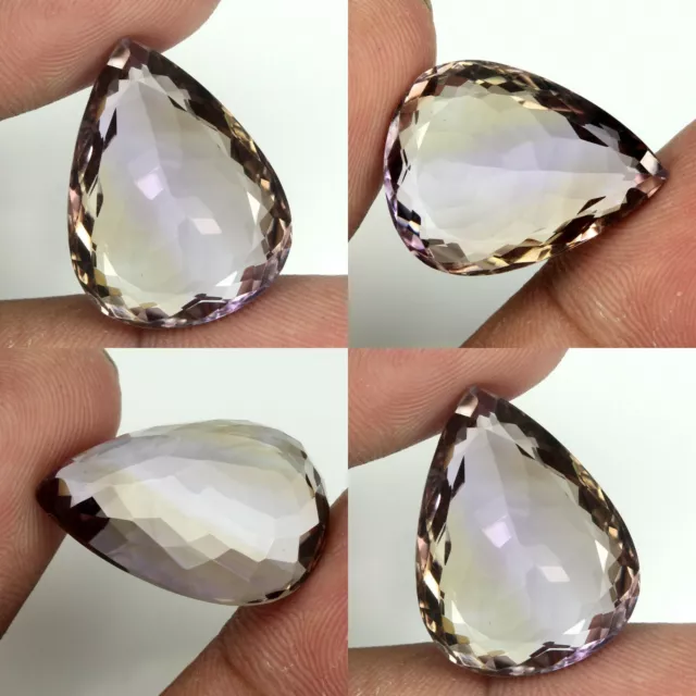 Amétrine du Brésil, taille poire/22,54 carats