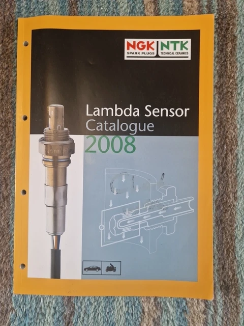 2008 NGK LAMBDA Sensor Catalogue (Fitment Guide With Cross Reference) £ ...