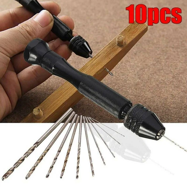 Mini Small Micro HSS Twist Drill Bits Set 0.6-2mm Hand DIY Model Craft Tool Bit