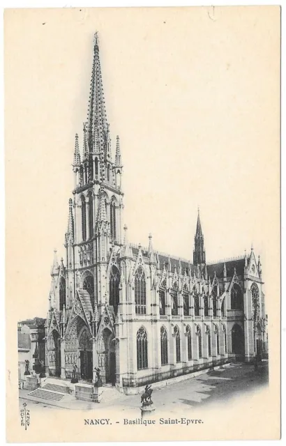 NANCY 54 Basilique Saint-Epvre CPA Edit.Boyer précurseur non circulée vers 1910