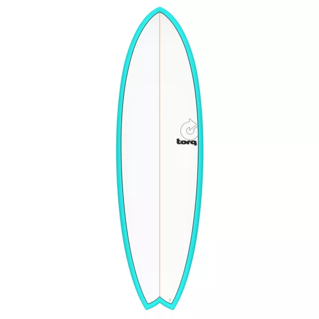 Planche de Surf torq epoxy tet 5.11 Mode fish Bleu Pinline
