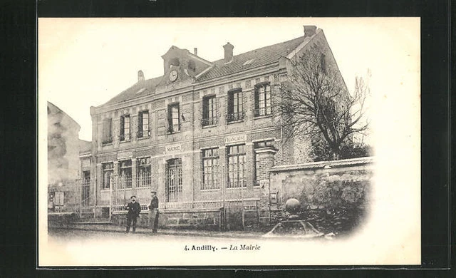 CPA Andilly, La Mairie