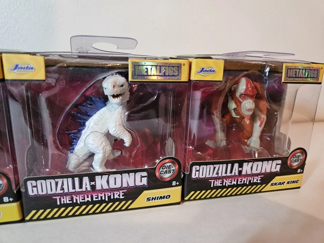 Jada Godzilla Metal Figures 4 Pack - For Collectors 8+, £4.99 At