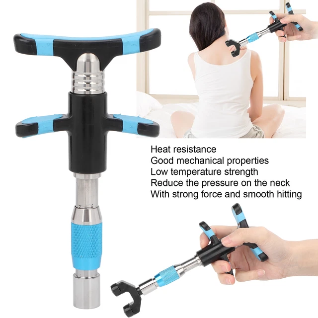 Manual Chiropractic Adjusting Tool Stainless Steel Spine Corrector Massage HOT