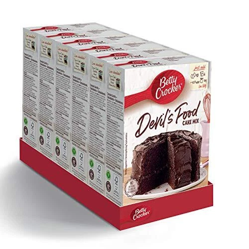 Betty Crocker Devil's Food Cake Mix - Préparation Pour Gâteau Au