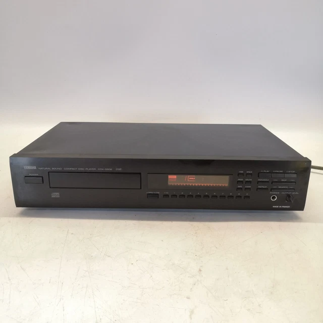 YAMAHA CDX550E NATURAL Sound CD Compact Disc Player Separate *No Remote* £69.99 PicClick UK