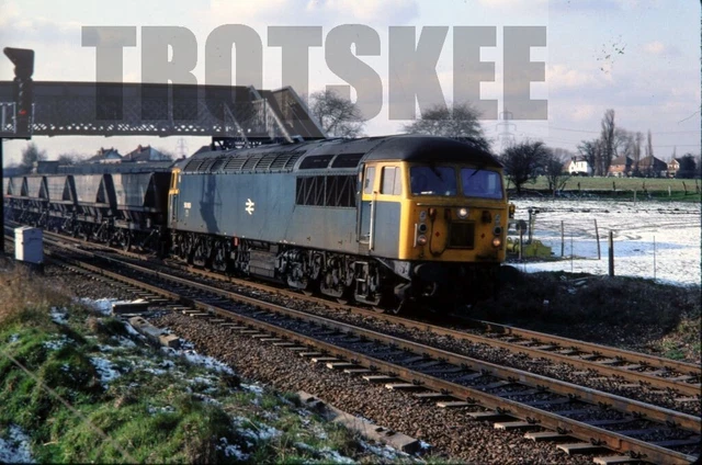 35MM SLIDE BR British Railways Diesel Loco Class 56 56063 Water Orton ...