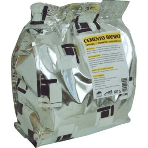 Cemento grigio presa rapida briko line kg 5 (5 pezzi)