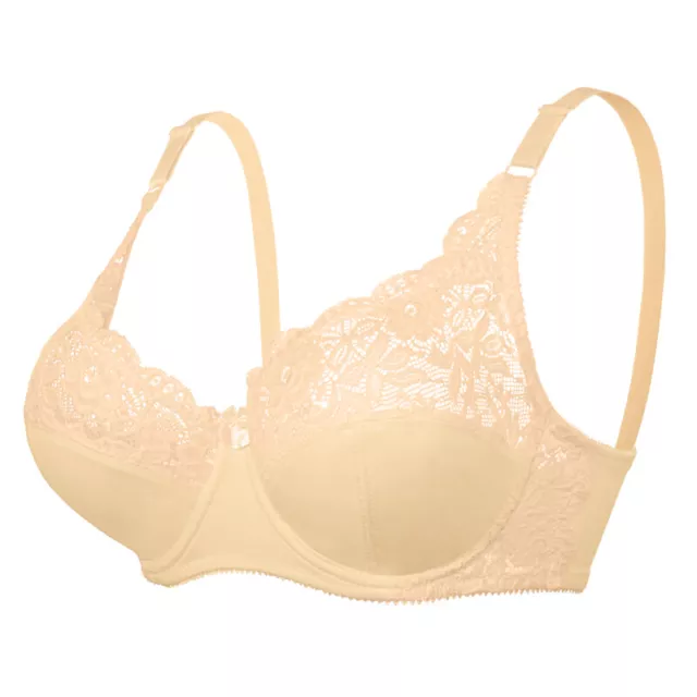 UK Ladies Bras Slightly Padded Lace Brassiere Underwired Lingerie Wife  Gifts BHS