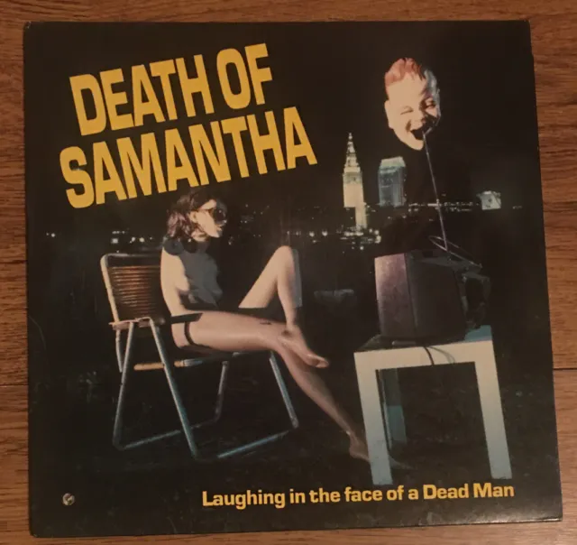 LP Death of Samantha~Laughing in the Face of a Dead Man~álbum~Grabación~en muy buen estado+