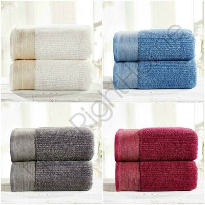 Silver 8Pc Bale Set 100% Cotone Gaveno Cavailia Cesto 8 Pezzi Boston Set di Asciugamani 