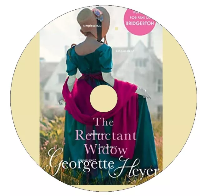 Georgette Heyer The Reluctant Widow MP3 CD Talking Audio Book 9+ Hrs - Romance