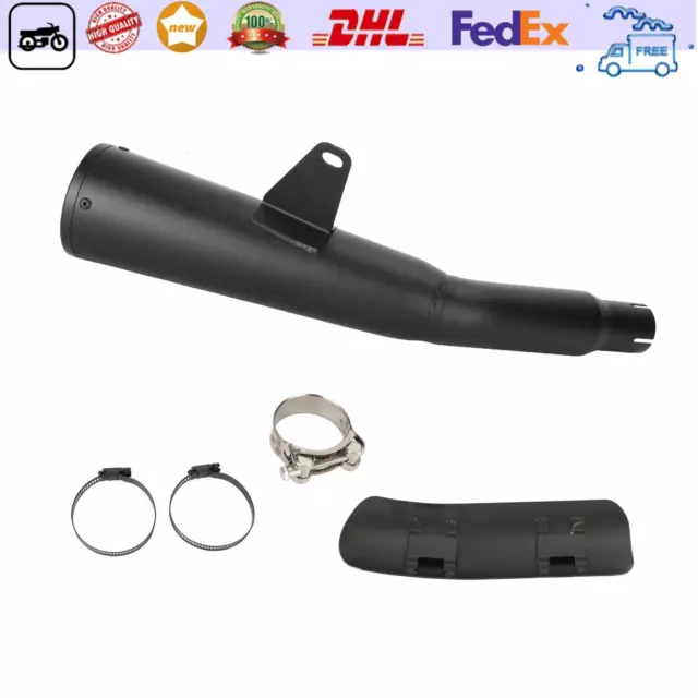 Exhaust Muffler Pipe Slip On Black Fits For Honda Rebel Cm 1100 Cmx 1100 21-23T9