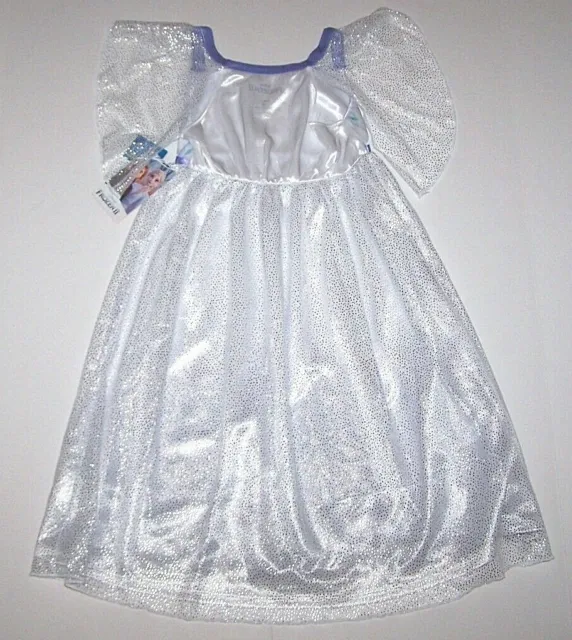 Disney Princess Frozen Elsa Fantasy Wedding Nightgown Gown Costume New Tod Girl 3