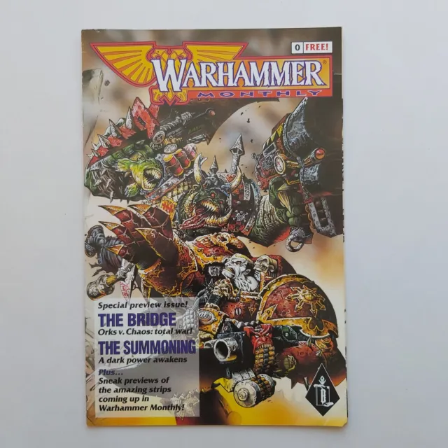 Warhammer Monthly # 0 Free Promo Edition February 1998 Comic