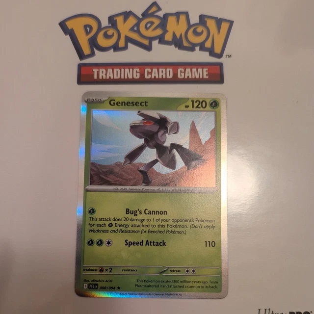 GENESECT 008/094 [HOLO RARE] - Pokémon Phantasmal Flames - NM £2.22 ...