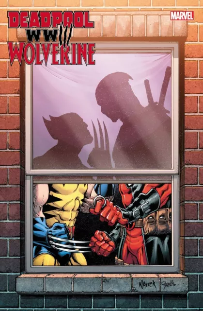 DEADPOOL WOLVERINE WWIII #1 TODD NAUCK WINDOWSHADES Marvel 2024 PRESALE May 1st