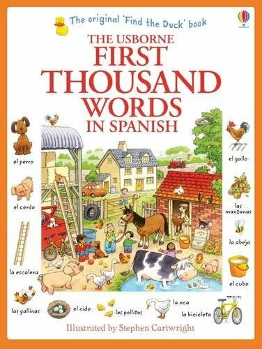 First Thousand Words in Spanish-Heather Amery,Stephen Cartwright