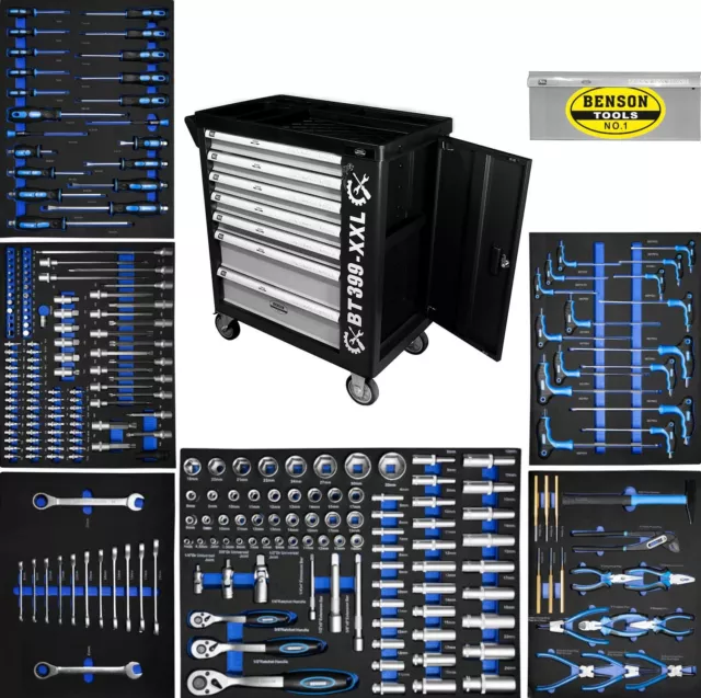 Bensontools XXL Premium À Ateliers Mobiles Outil Rempli Crv