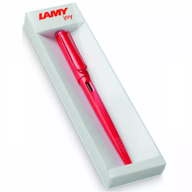 LAMY joy Calligraphy Fountain Pen - Black, Strawberry - Italic 1.1mm 1.5mm 1.9mm 3